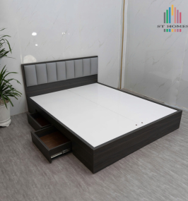 GIƯỜNG GỖ MDF GM09