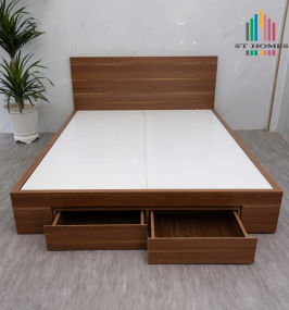 GIƯỜNG GỖ MDF GM01